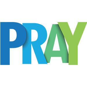 Image of the word "pray".