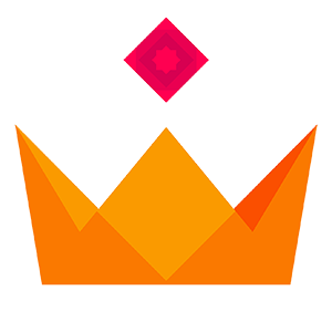 A colorful crown.