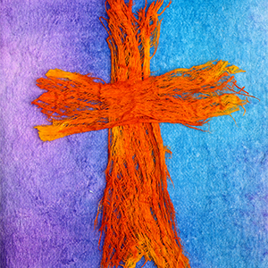Graphic of a wooden cross.
